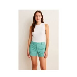 J.Crew Chino Shorts Teal Green Broken-In Y2K Preppy 2